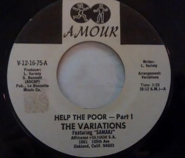 The Variations, Samaki - Help The Poor