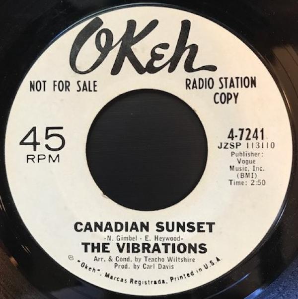 The Vibrations - Canadian Sunset / The Story Of A Starry Night