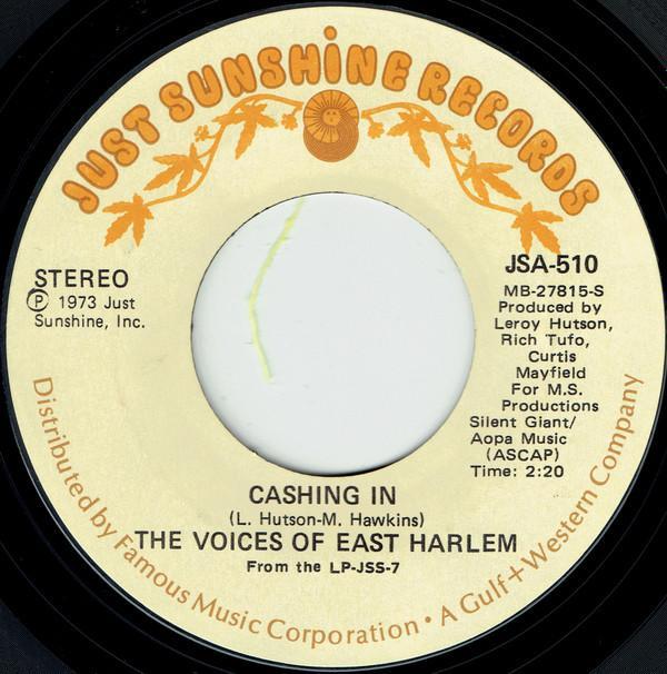 The Voices Of East Harlem - Cashing In