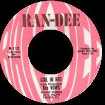The Vows  - Girl In Red / Born With The Rythm