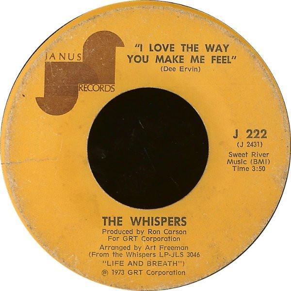 The Whispers - I Love The Way You Make Me Feel / Feel Like Comin' Home