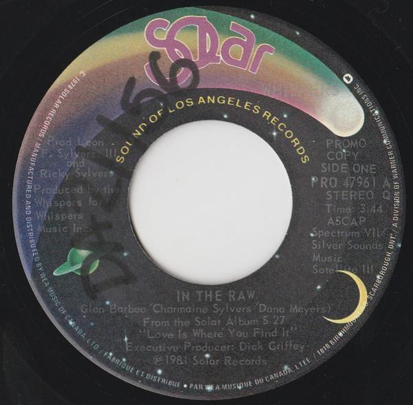 The Whispers - In The Raw / Small Talkin'