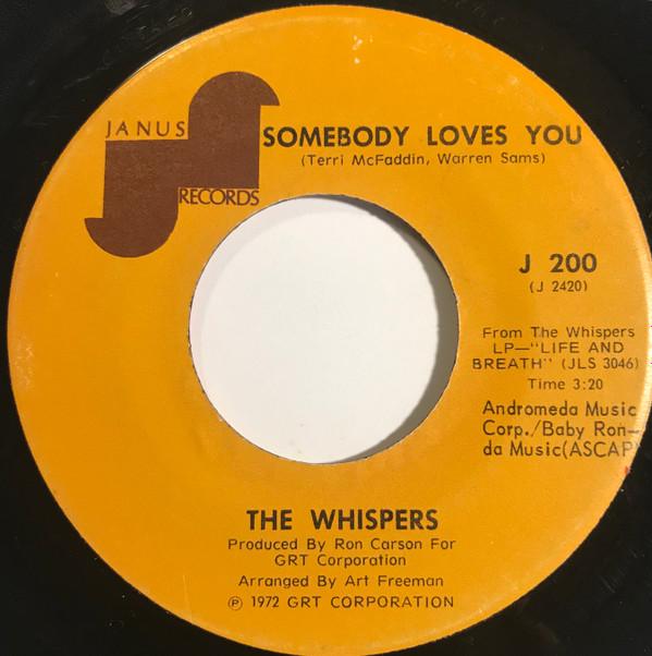 The Whispers - Somebody Loves You