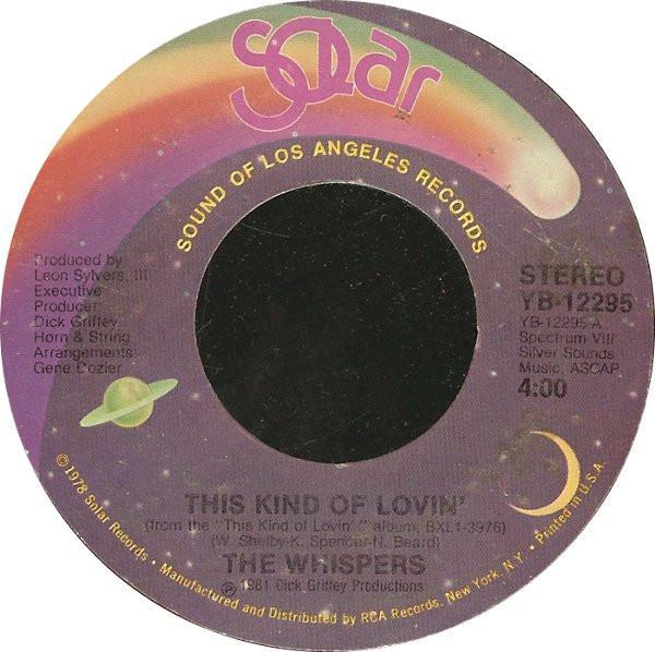 The Whispers - This Kind Of Lovin'