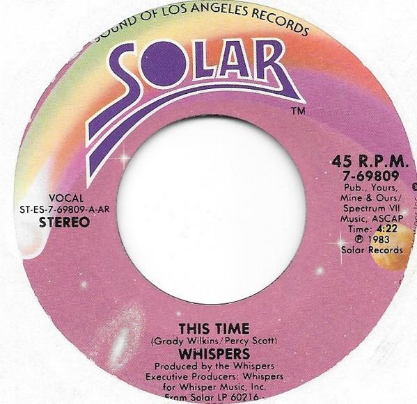 The Whispers - This Time / Love For Love