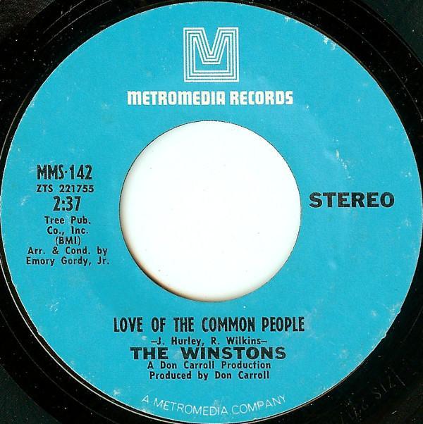 The Winstons - Love Of The Common People / Wheel Of Fortune