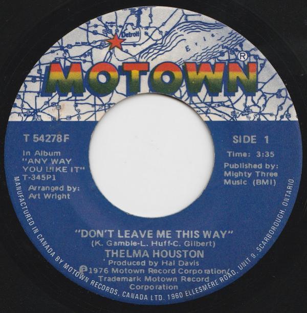 Thelma Houston - Don't Leave Me This Way
