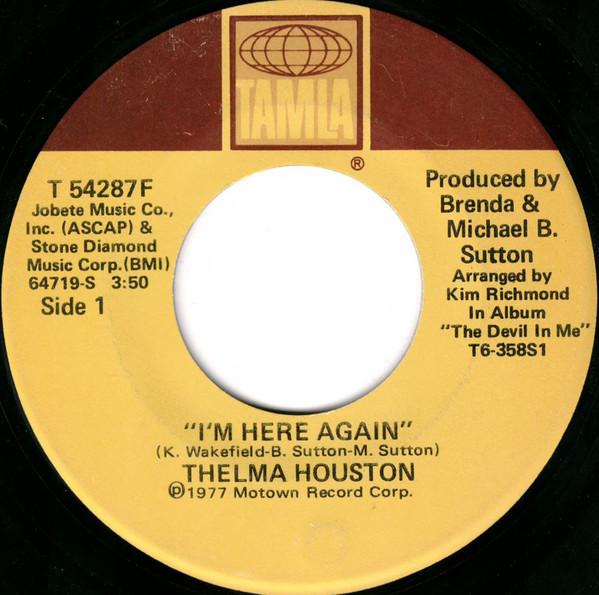 Thelma Houston - I'm Here Again