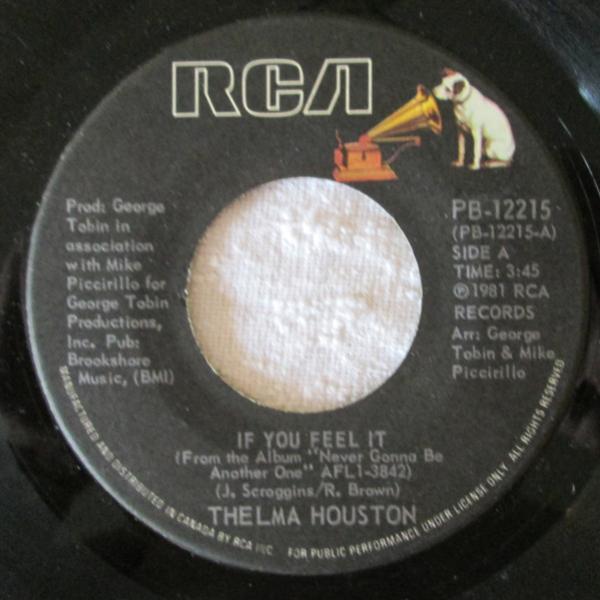 Thelma Houston - If You Feel It / Hollywood