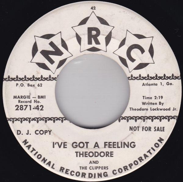 Theodore Lockwood Jr, The Clippers (5) - I've Got A Feeling