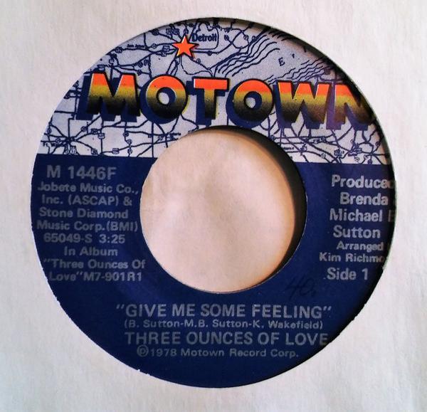 Three Ounces Of Love - Give Me Some Feeling / Does Your Chewing Gum Lose Its Flavor On The Bedpost Overnight