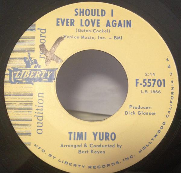 Timi Yuro - Should I Ever Love Again