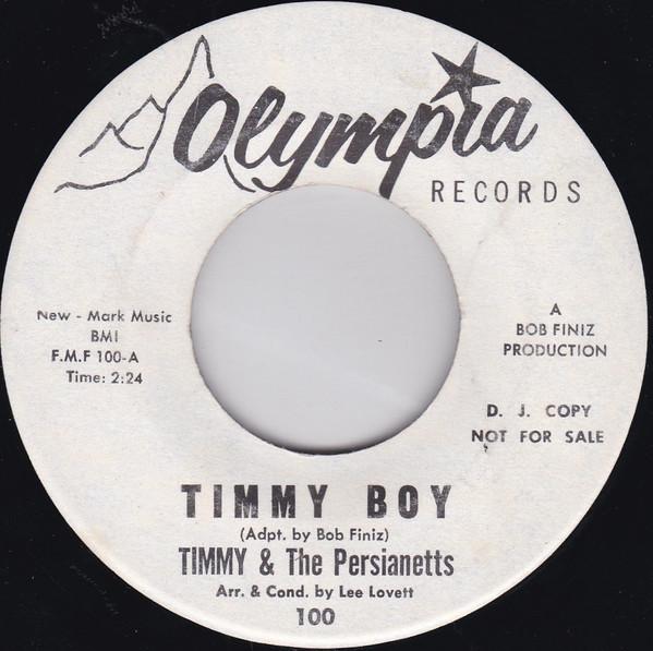 Timmy & The Persianettes - Timmy Boy