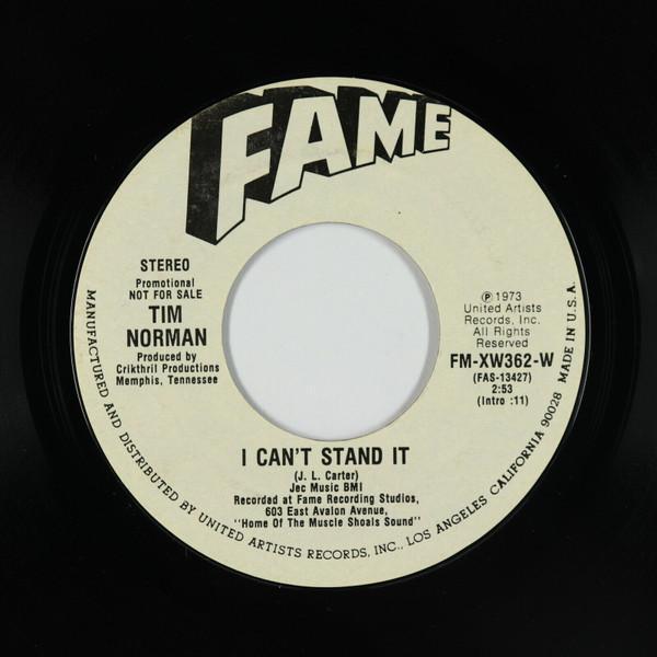 Timmy Norman - I Can't Stand It