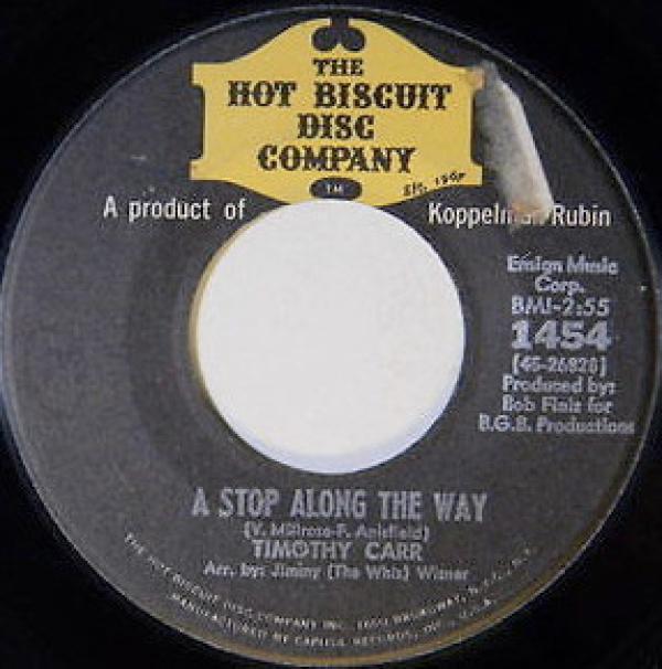 Timothy Carr - A Stop Along The Way / Lets Start All Over Again