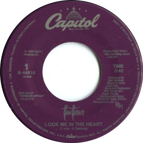 Tina Turner - Look Me In The Heart