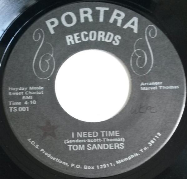 Tom Sanders (2) - I Need Time