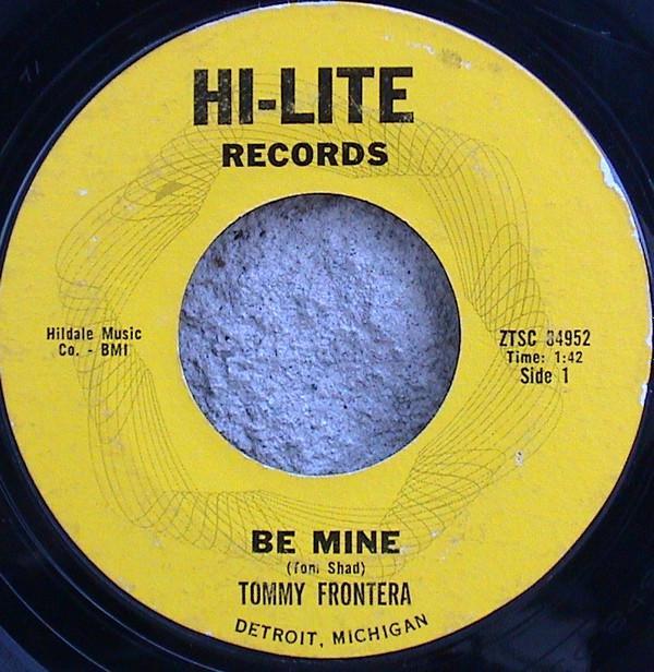 Tommy Frontera - Be Mine