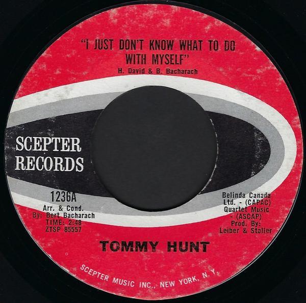 Tommy Hunt - I Just Don't Know What To Do With Myself / And I Never Knew