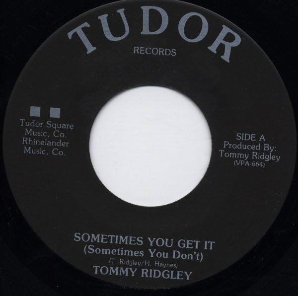 Tommy Ridgley - Sometimes You Get It (Sometimes You Don't)