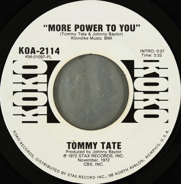 Tommy Tate - More Power To You