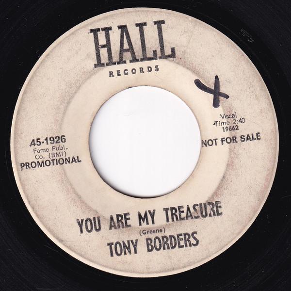 Tony Borders - You Are My Treasure / Can't Stand To See You Cry
