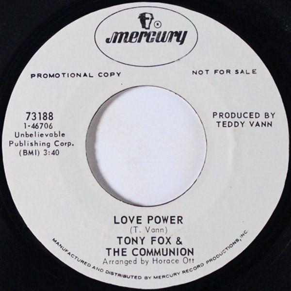 Tony Fox & The Communion - Love Power