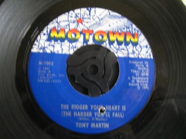 Tony Martin (3) - The Bigger Your Heart Is (The Harder You'll Fall) / The Two Of Us
