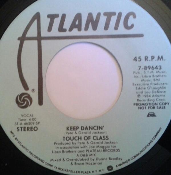 Touch Of Class - Keep Dancin'