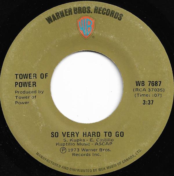 Tower Of Power - So Very Hard To Go / Clean Slate