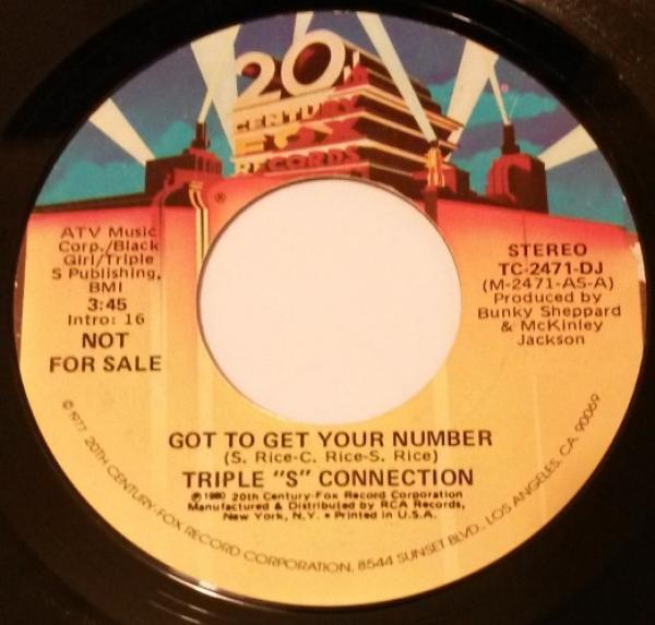 Triple S Connection - Got To Get Your Number