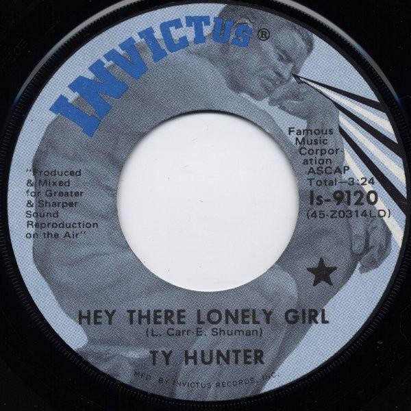 Ty Hunter - Hey There Lonely Girl