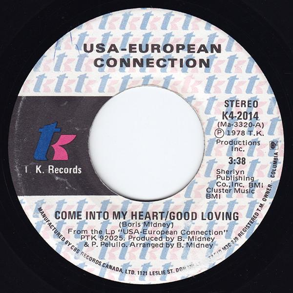 USA-European connection - Come Into My Heart/Good Loving
