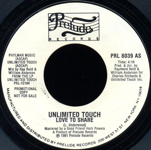 Unlimited Touch - Love To Share