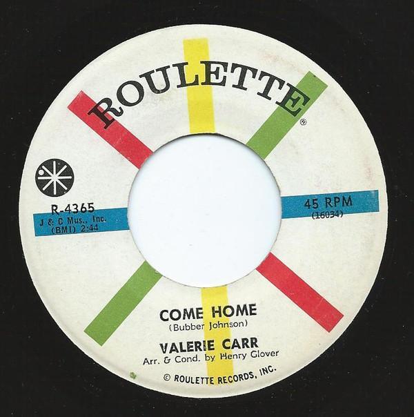 Valerie Carr - Come Home