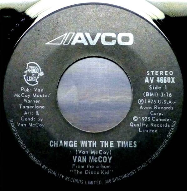 Van McCoy - Change With The Times / Good Night, Baby