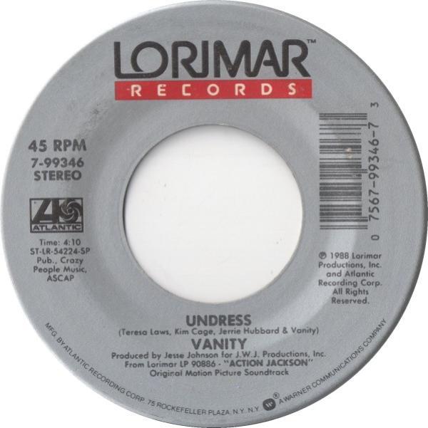 Vanity, MC Jam, Pee Wee Jam - Undress / Protect And Serve