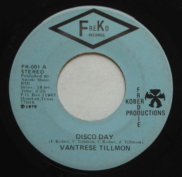 Vantrese Tillmon - Disco Day / You're A Friend Forever