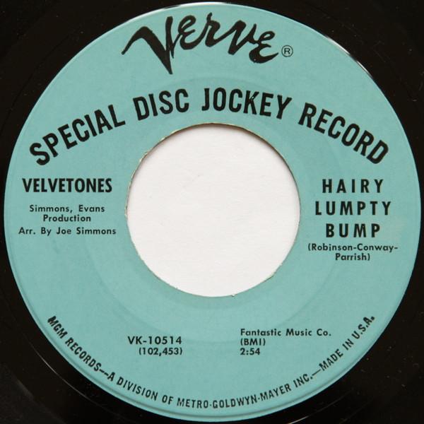 Velvetones (2) - Hairy Lumpty Bump / What Can The Matter Be