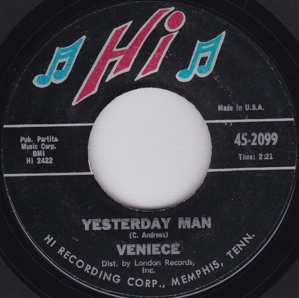 Veniece - Yesterday Man / Let's - Stop