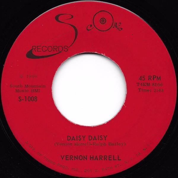 Vernon Harrell - Daisy Daisy / Your Love