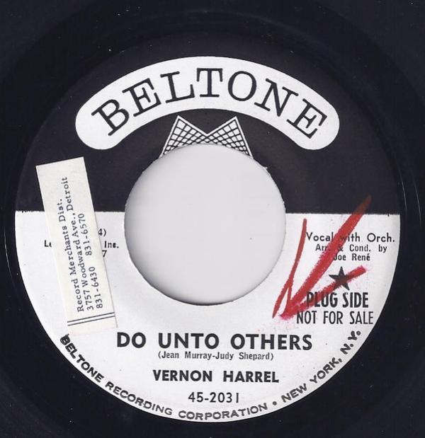 Vernon Harrell - Do Unto Others / Little Joe