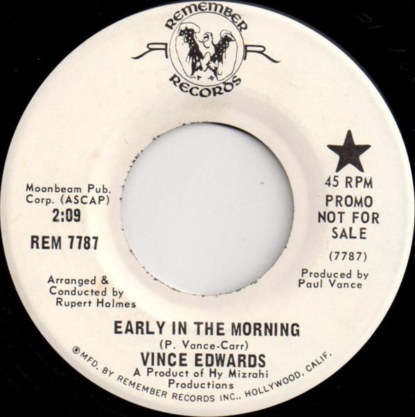 Vince Edwards  - Early In The Morning