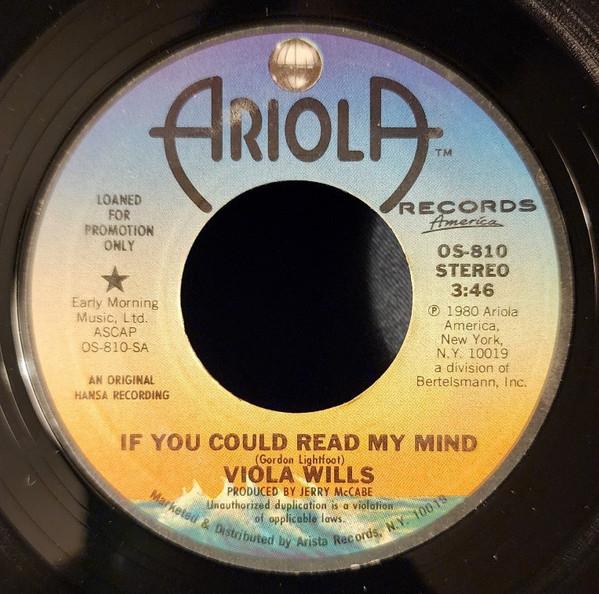 Viola Wills - If You Could Read My Mind