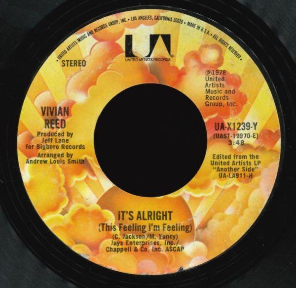 Vivian Reed - It's Alright (This Feeling I'm Feeling)