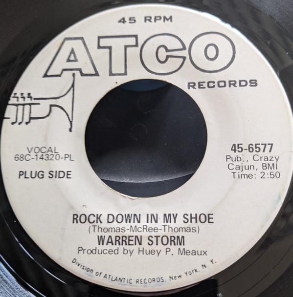 Warren Storm - Rock Down In My Shoe / Nobody Would Know