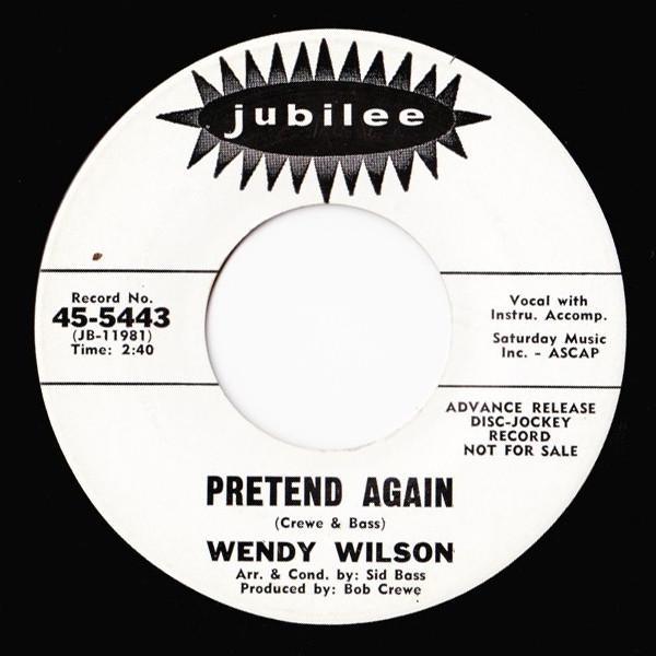 Wendy Wilson  - Pretend Again / But Baby