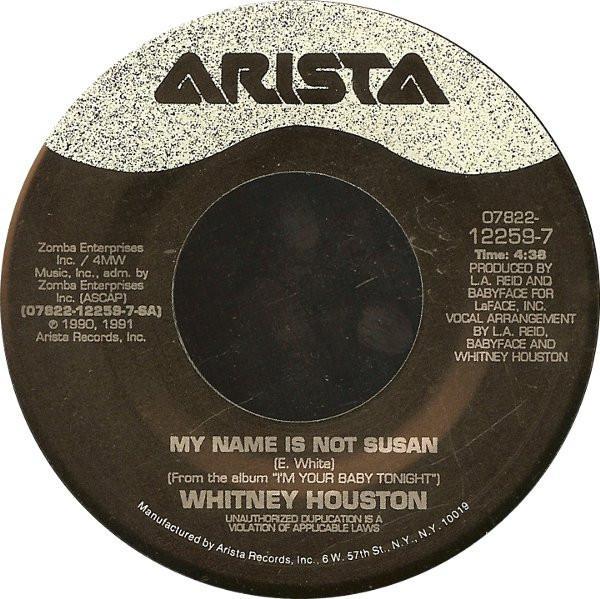 Whitney Houston - My Name Is Not Susan