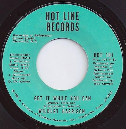 Wilbert Harrison - Get It While You Can / Amen