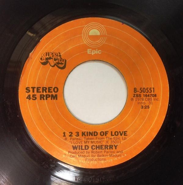 Wild Cherry - 1 2 3 Kind Of Love